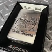 Zippo Oil Lighter MOONEYES MOON Equipped Silver Rare From Japan