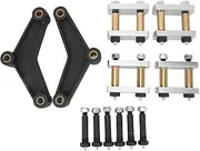 Brilluxa Trailer Suspension Kit K71 359 00 Heavy Duty Metal Trailer Axle Spring Suspension Rebuild Set for 1‑3/4 Inch Wide Tandem Axle Rebuild Kit (2.25in)