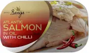 Banga Atlantic Salmon in Oil with Chilli, 120 G