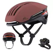 Bike Helmet with Bluetooth, Smart Bike Helmet for Adults Men Women with Auto ...