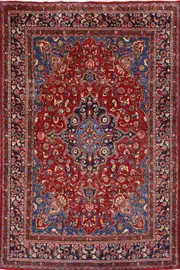 Mashad - Hand-Knotted Wool Rug - 398x295 cms by Cyrus Rugs