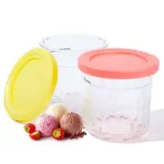 3X(Ice Cream Pints Cup and Lids for NC299AM C300S NC301 Series Ice3475