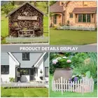 Garden Fence Festival Fence White Picket Fence Border Garden Picket Fence
