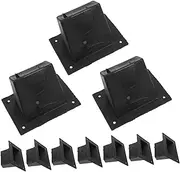 Angoily Loudspeaker Handles 10pcs Flush Mount Speaker Handles Door Pulls for Stage Box Easy to Carry