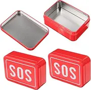 Camping Carrying Case 3-Piece Emergency First Aid Kit Compact Design Waterproof for Outdoor Adventures