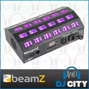 Beamz BUV463 LED UV Black Light Ultra Violet Party Strobe FXLight 24x3W LEDs