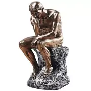 Creative Thinker Statues Individual Figurine for Living Room Decor H 9.6 Inch...