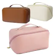 Ozoffer Cosmetic Divider Bag PU Makeup case Storage Portable Travel Pouch Large Capacity