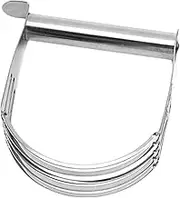 GOOHOCHY Dough Blender Pastry Flour Mixer Stainless Steel Baking Tool Dough Scraper for Home Kitchen