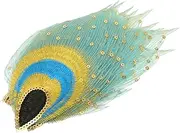DOITOOL 10pcs Peacock Applique Patch: Decorative Sequin Embroidery Patch Handmade Theater Costumes Fabric Sticker for Clothing Repairs and DIY Projects
