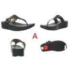 呆頭鵝美國購 FITFLOP 拖鞋 人字拖 黑色 US6號 可調式 現貨