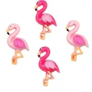 Flamingos - Shelly's Buttons - Animals Flat Back Embellishments - Craft Scrap
