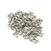 Lot of 56 Altech Corp CA727/2 Terminal Block Jumper 2 Pole Round Pin 6mm