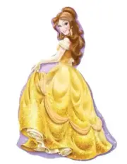 Beauty and Beast Belle Balloon Foil Helium. Lolly Loot Bag Cake Party Deco