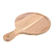 Wood Cheese Board Wooden Bread Boards Oven Peel Round Cutting Board