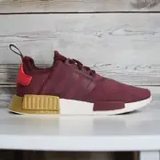 Adidas NMD R1 Women’s Sneaker Casual Maroon Shoe Athletic Tennis Gym