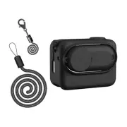 Silicone Sleeve Case For Sports Camera and Lens Protector Case Quick Mount Open