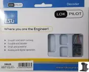 ESU 59626 ~ New 2025 ~ LokPilot V5.0 DCC Motor Decoder ~ 6 Pin Plug With Harness