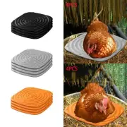 4Pcs Chicken Nest Box Pads Durable Washable Chicken Laying Pads Chicken Mat