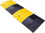 Rubber Curb Ramps, Heavy Duty Driveway Curb Ramp, Threshold Ramp for Driveway, for Sidewalk Cars RV Trucks Shed Access Bike Pets Scooter Wheelchair Sturdy Ramps Practical (Size : 100 * 35 * 7cm)