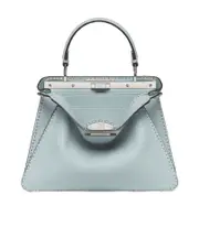 Fendi Peekaboo Medium Top Handle Bag One size Blue
