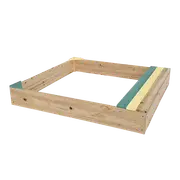 Wooden Kids Backyard Sandbox Children Outdoor Play Toy Sandpit