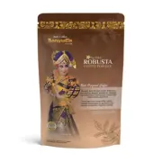 BanyuaTis, Indonesian Coffee, Robusta Coffee Powder Foil, 200g (Pack of 1)