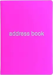 Letts Of London Dazzle A5 Address Book, Pink