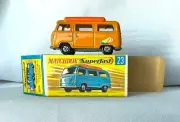 LESNEY MATCHBOX SUPERFAST 1970, #23 VOLKSWAGAN CAMPER - NEW IN BOX