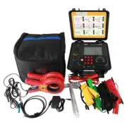 UNI-T Earth Resistance Tester Double Clamp 3/4Wire Soil Resistivity Meter UT575B