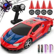 Spider Remote Control Car RC Drift Car, 2.4GHz 4WD 15KM/H High Speed RC Cars