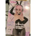 日版FURYU 景品 超音速子 超級索尼子 黑色兔女郎 人偶公仔 模型 PVC