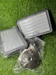 2Pack Dusk to Dawn Outdoor 100W LED Flood Light with Knuckle (Plate Included)...