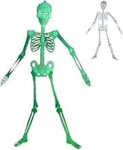 Wall Hanging Skeleton | Creepy Halloween Props | Decorations, Spooky Home Decor, Halloween Party Accessories, Indoor and Outdoor Skeleton, Fun Halloween Decorations