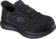 [Skechers] Women's Tilido Ombray Construction Boots, Black, 10 US