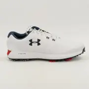 Under Armour HOVR Drive 'White Black' 3022273-100 Golf Cleats size 12
