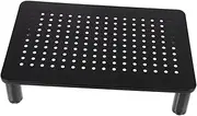 TEHAUX Monitor Stand Laptop Table Laptop Monitor Computer Monitor Desktop Stand Computer Desk Monitor Riser Stand for Desk Computer Stand for Desktop Monitor Stand Riser Black Plastic