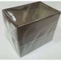 在飛比找蝦皮購物優惠-《67》塑膠卡盒 備牌盒（特大）透明黑 適用紙牌 機甲應英雄