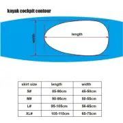Keep Your Kayak Dry with Our Waterproof Cockpit Cover Fits Sizes