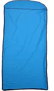 Alvinlite Elastic Sleeping Bag Liner, Multifunctional Sleeping Sack Liner, Ultralight Sleeping Sack Liner Portable for Travel Camping #02 (Blue)