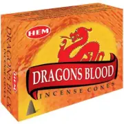 Crystal Wonderland HEM Incense 120 Cones Meditation Aroma Dragons Blood