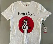Keith Haring XL T-shirt HIV AIDS Gay LGBTQ homosexual NYC arts cause graffiti