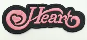 Heart Patch Embroidered Sew Iron On Classic Rock Music Band New