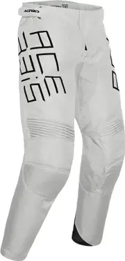 Acerbis MX Track, textile pants kids , color: Light Grey , size: 18