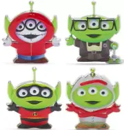 Disney Pixar Alien Remix Series 4 Pin Set Miguel Forky Carl Mr.Incredibl CONFIRM