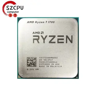 ☉【現貨】AMD Ryzen 7 1700 R7 1700 3.0 GHz 二手游戲 Zen 0
