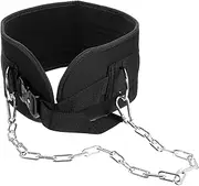 BESPORTBLE Weighted Belt Chain Pull-up Belt for Fitness Metal Connector for Enhanced Exercise