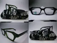 在飛比找Yahoo!奇摩拍賣優惠-信義計劃 眼鏡 元 日本製 手工眼鏡 全新真品 墨綠色膠框方