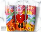 20oz - Bad Bunny - Insulated Tumbler with Lid and Straw