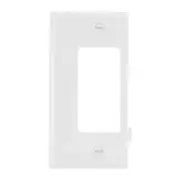 Cooper Wiring STE26W Snap-Together Decorator End Plate, White